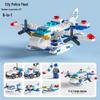 Military & Emergency Vehicles Building Blocks - Compatible with Lego, Educational & Transformable for Kids.