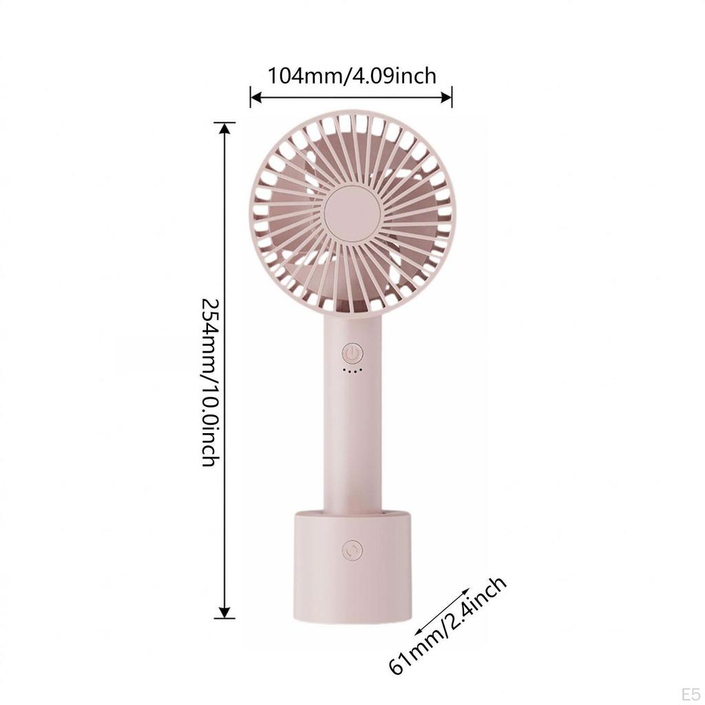 Electric USB Fan Portable Mini for Outdoor Camping Travel Commuting Home