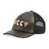 Gucci Guccy Print Baseball Hat 'Black' Unisex 426887-4HD68-1060