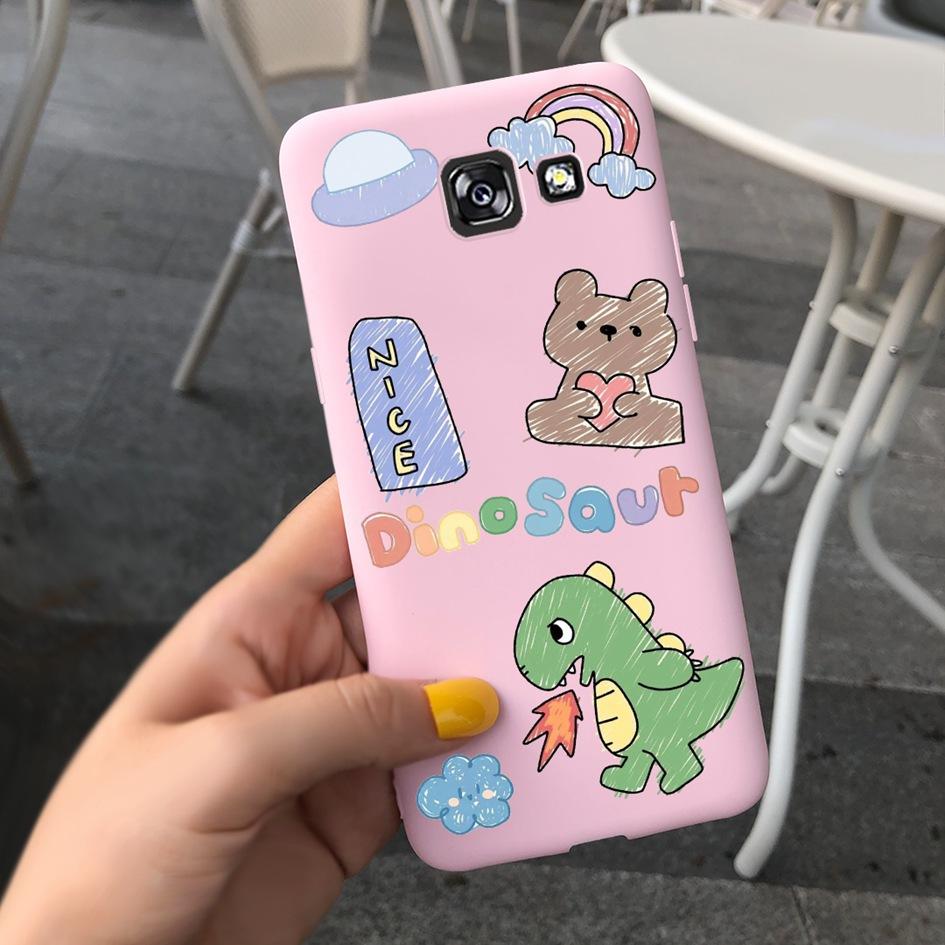 A5 2016 Case For Samsung Galaxy A5 2017 Cover A520 SM-A520F Popular Flower Shockproof Bumper For Samsung A5 2016 A510 Soft Funda