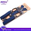 High-Quality 6-Clip Button Casual Men's Elastic Suspenders