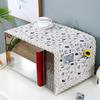 Microwave Oil Proof Cover Cloth Microwave Oven Dust Cover For Kitchen Cleanliness Longevity Classical Design 100x35cm