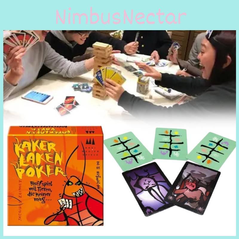 Poker Kaker Laken Card Board Game Family Party Prop Educational Toy Gift Kids