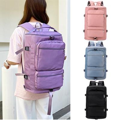 Large Capacity Gym Bags Women Travel Bag Dry and Wet Separation Sports Yoga Luggage Crossbody Bag Casual Weekend Travel Backpack