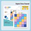 Magnetic Digital Huarong Road Color Puzzle: Educational Thinking Development Game for 3x4x5x6 Grids