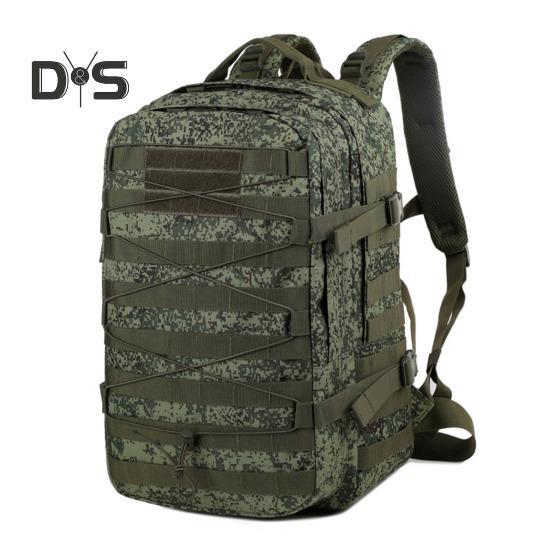 Hiking Backpack Lightweight Large Capacity Waterproof Oxford Cloth Outdoor Travel Camping Climbing Hunting Storage Bag Camouflage Rucksack