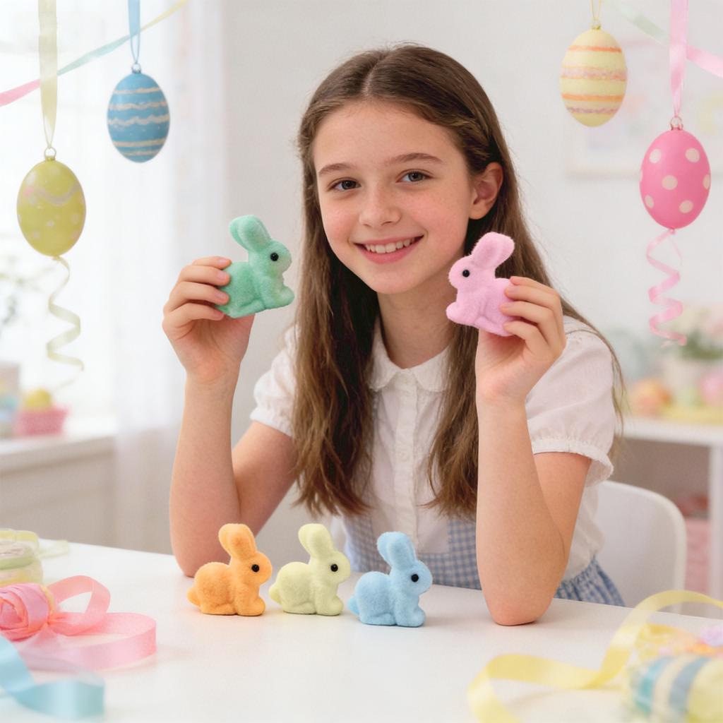 Easter  Macaron  Figurines,  Home Decorations
