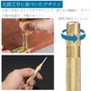 Automatic Center Punch, Set of 2, Solid Carbide Automatic Punch, Punch Tool, Hole Drilling, High-Speed ??Steel, Adjustable, Portable, Easy and Conveni