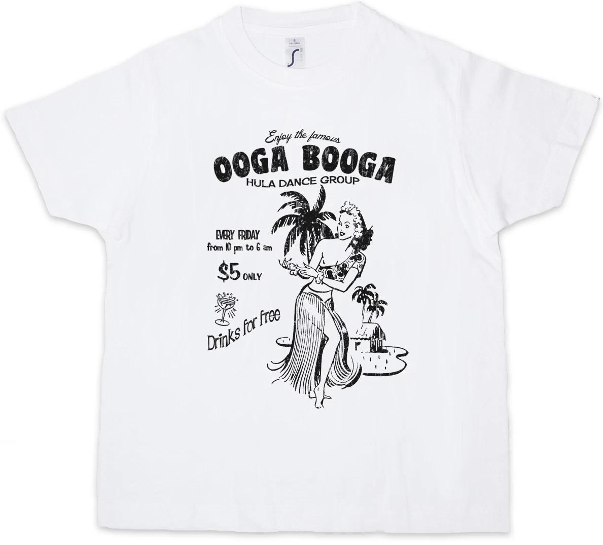 OOGA BOOGA HULA GIRL Kids Boys kids boys T-Shirt Aloha Island Tiki Restaurant Caribbean 130