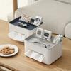 1pc Multifunctional Desktop Storage Box, Drawer Paper Box, Remote Control Sundries Storage Rack Desk Storage Tissue Boxes