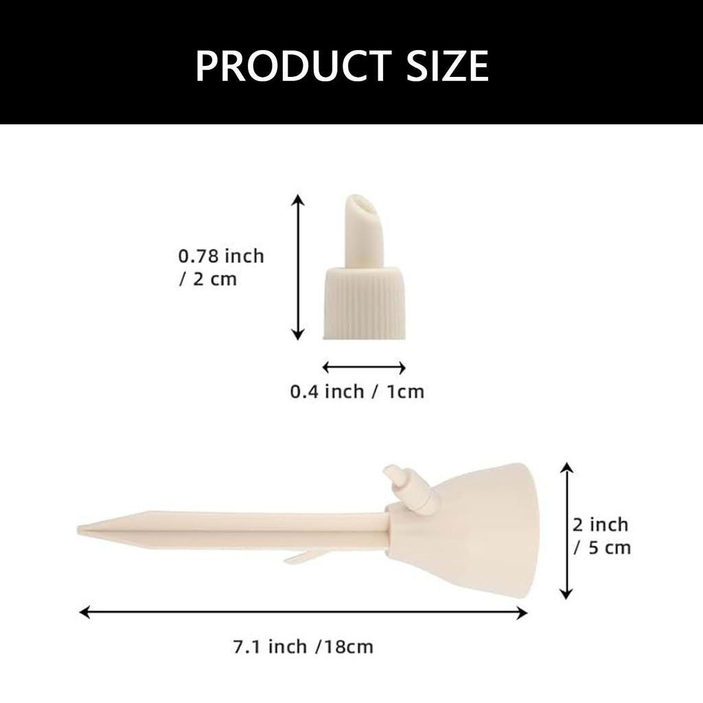 Pack Of 6 Self Watering Spikes for Indoor Outdoor Plant Automatic Drip Irrigation System with Adjustable Valves Switch
