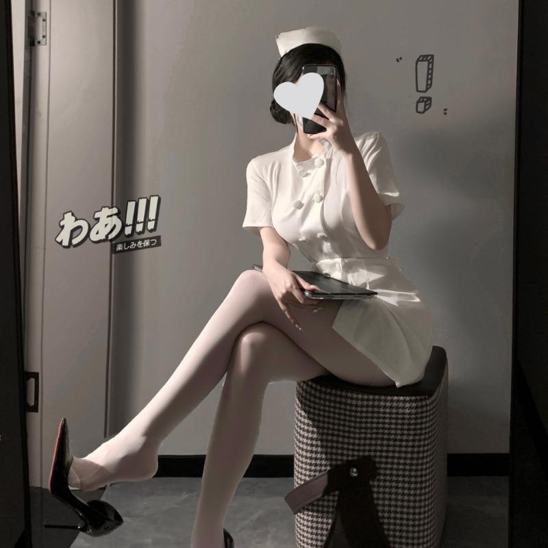 Sexy pure desire nurse uniform suit osply hottie doctor night maid uniform sexy lingerie waist