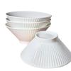 Ruhan Ceramic Conical Noodle Bowl Set