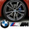 ABS 4Pcs 68mm 56mm For Bmw Performance E36 F20 E46 E39 E38 E90 E87 M Pendant Accessories Car Wheel Center Hub Caps Cover