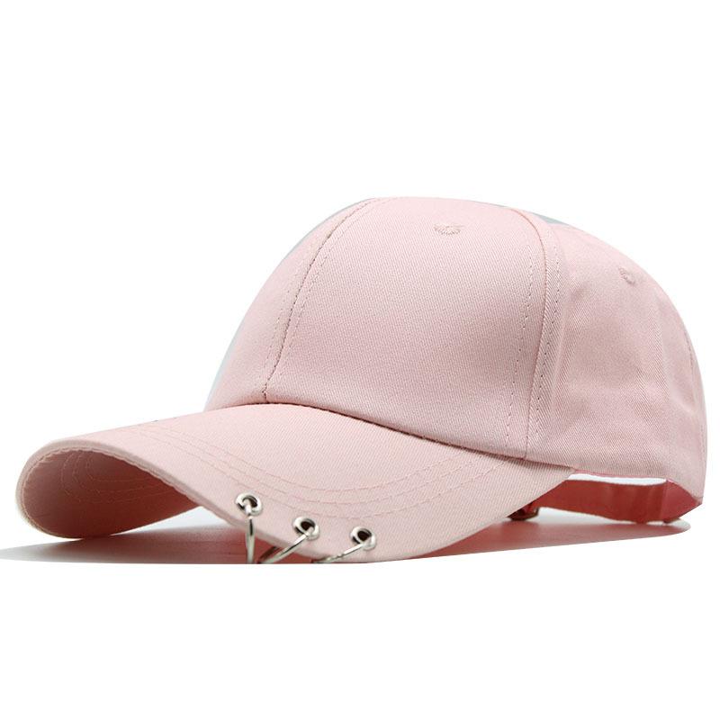 Pin Three Rings Pin Baseball Cap Outdoor Casual Versatile Couple Cap