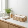 Toilet Tank Storage Basket, Suitable For Bathroom Use, Water Hyacinth Design, Top Storage Basket For Toilet Tanks.