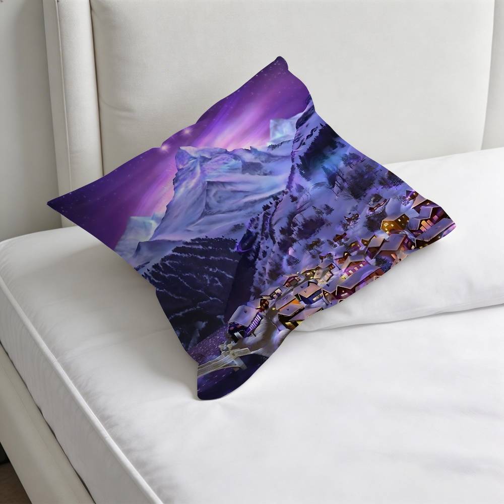 Acotar A Court of Mist Fury Printed Pillowcase Soft Polyester Pillow Cover Home Bedding Decor Print Gift No Pillow Core