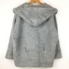 Made in Japan Diagram Hooded Short Pea Coat Size 36 Gray Grace Continental Jacket Jumper(USED)