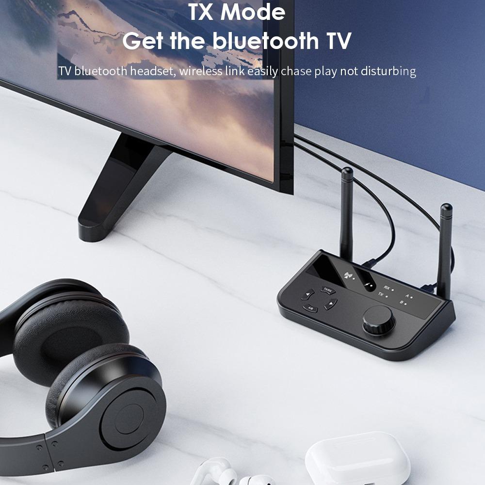 Bluetooth Car Adapter Adapter - Wireless Audio To 3.5mm AUX, Hands-Free Calling For Car & Home Stereo Bluetooth Receiver