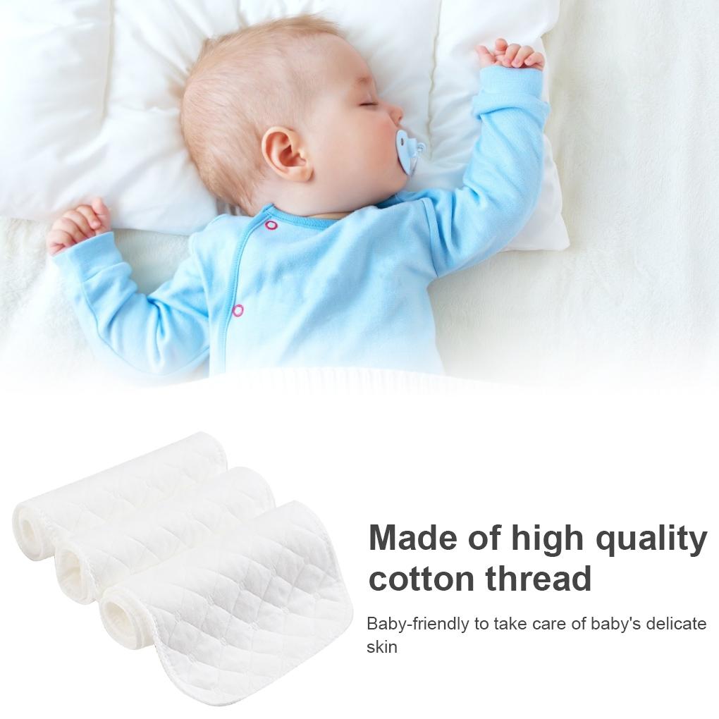 Opakovaně použitelné dětské pleny Látkové vložky do plen 1 kus 3/6vrstvá vložka 100% bavlna Omyvatelná péče o miminka Ekologická plenka 10ks