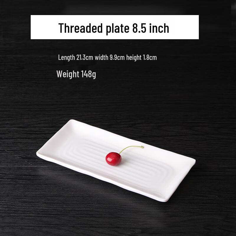 Qianxing A8 White Melamine Threaded Plates
