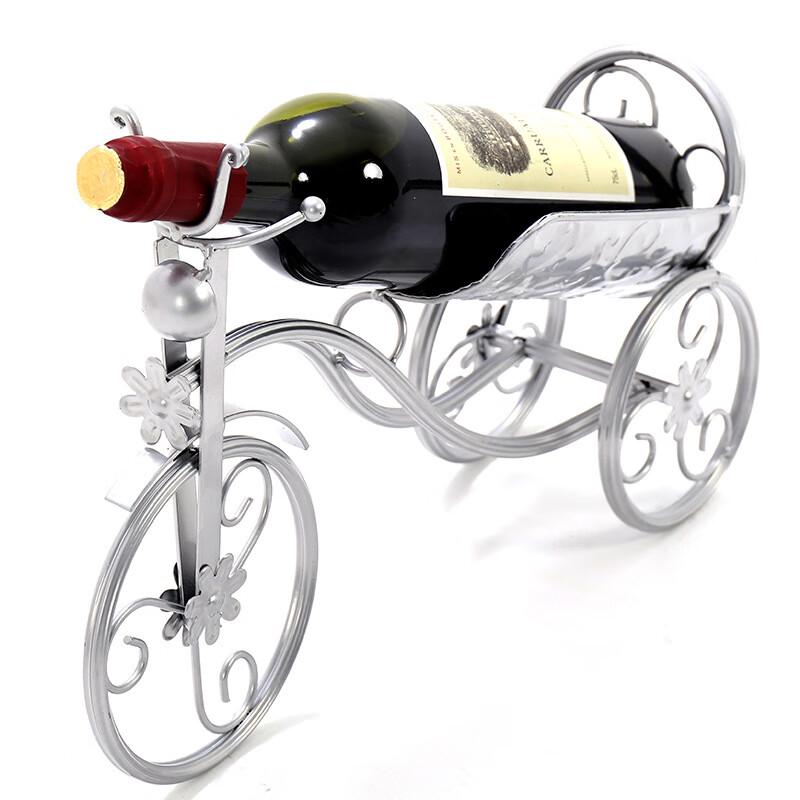 Bicycle Wine Rack and Glass Holder