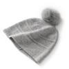Cashmere hat women's autumn and winter knitted cashmere hat export casual hairball hat soft