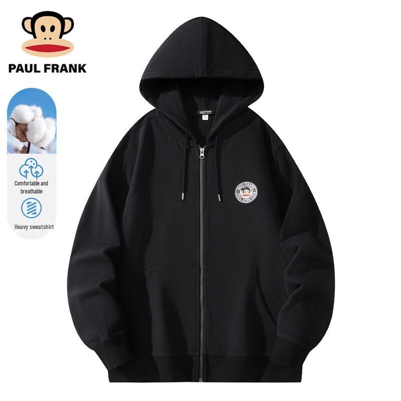 

Paul Frank Men s Hooded Zip-Up Sweatshirt Jacket 2XL
