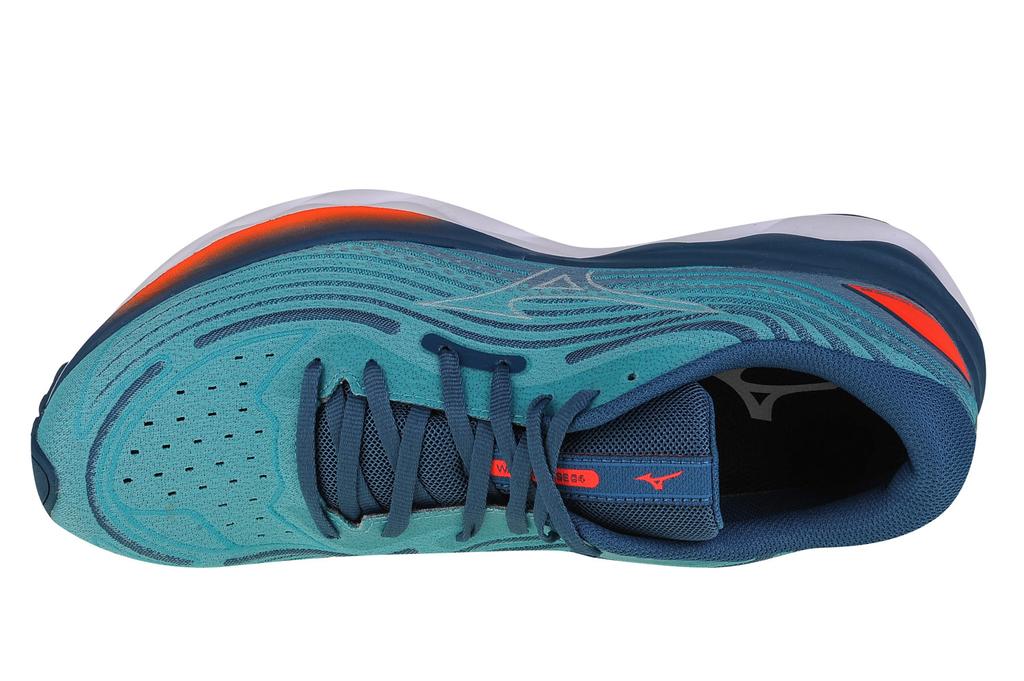 Mizuno Wave Skyrise 4, Mens blue Running shoes