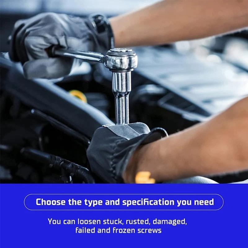 Heavy Duty 29 Piece Professional Automotive Socket Set 1/4" 3/8" 1/2" Drive Mechanic Tool Storage Case Ergonomic Handle