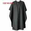 Hairdressing Home Unisex Cape Gown Adults Hair Cutting Cover Barber Apron Black