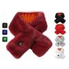Winter Heating Scarf For Women Men Temperature Scarf 3 Gears Adjustable USB Charging Heat Control Neck Warmer Washed Directly