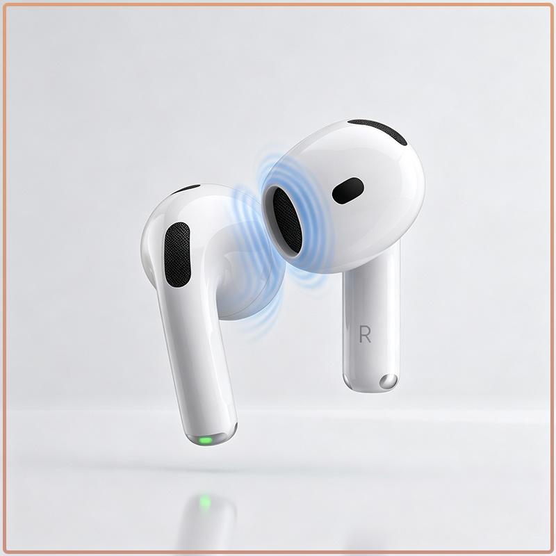 AirPods 4 Wireless Bluetooth Earphones One Tap Magic Connection Type-C Charging Case Lightweight Comfort Stereo Headset