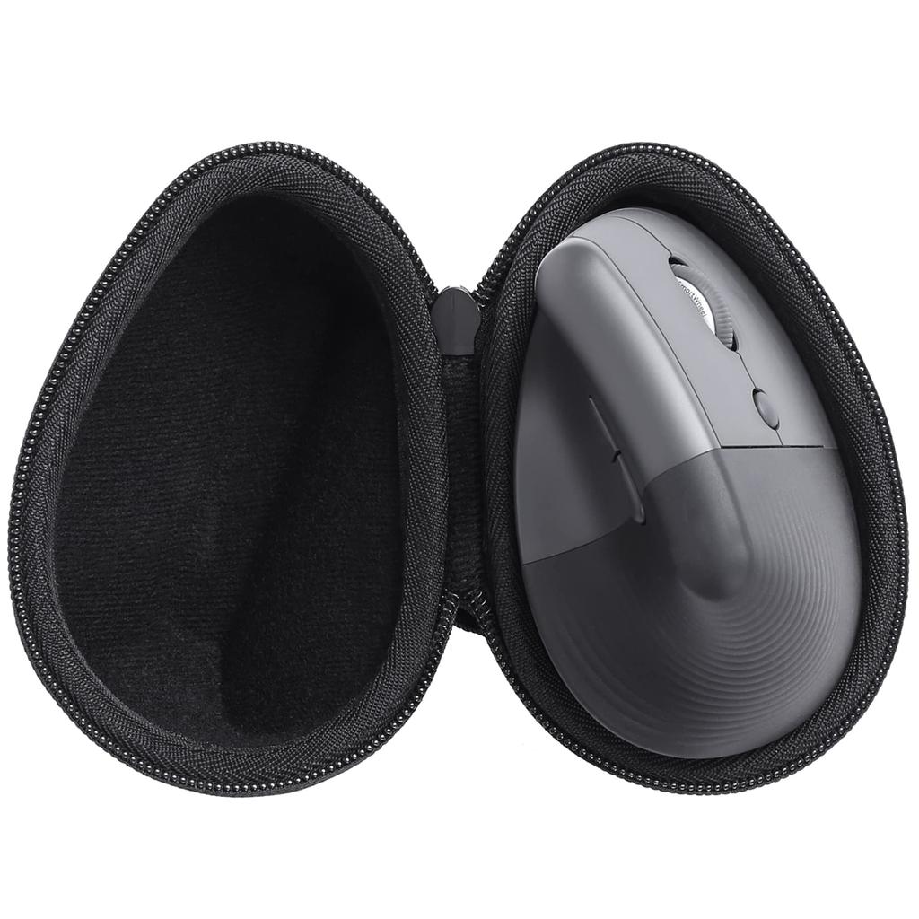 co2CREA Storage Case Compatible with Logitech Wireless Mouse LIFT M800GR (Graphite)