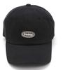 Dickies Patch Emblem Low Cap Logo Polo Kappe Hut für Männer und Einfarbige Baumwolle Baseball 024 Damen, Unisex, Farbe, 6-Panel-Kappe, Kappe, Schwarz, 874,