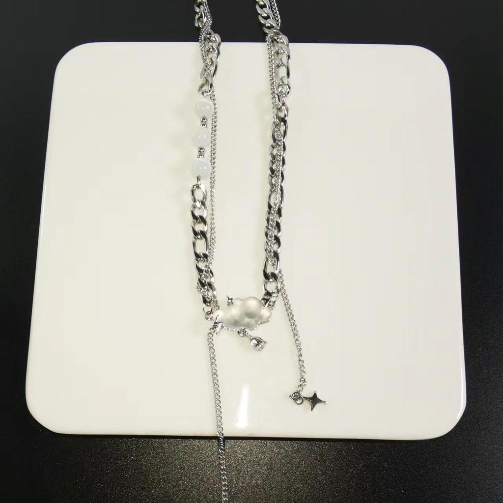 Japanese & Korean High-End Cloud Series Earrings & Necklaces - Cute, Unique, Niche Designs