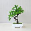 Artificial Plants Bonsai Small Tree Pot Fake Plant Flowers Potted Ornaments For Home Wedding Festival Decoration Accessories