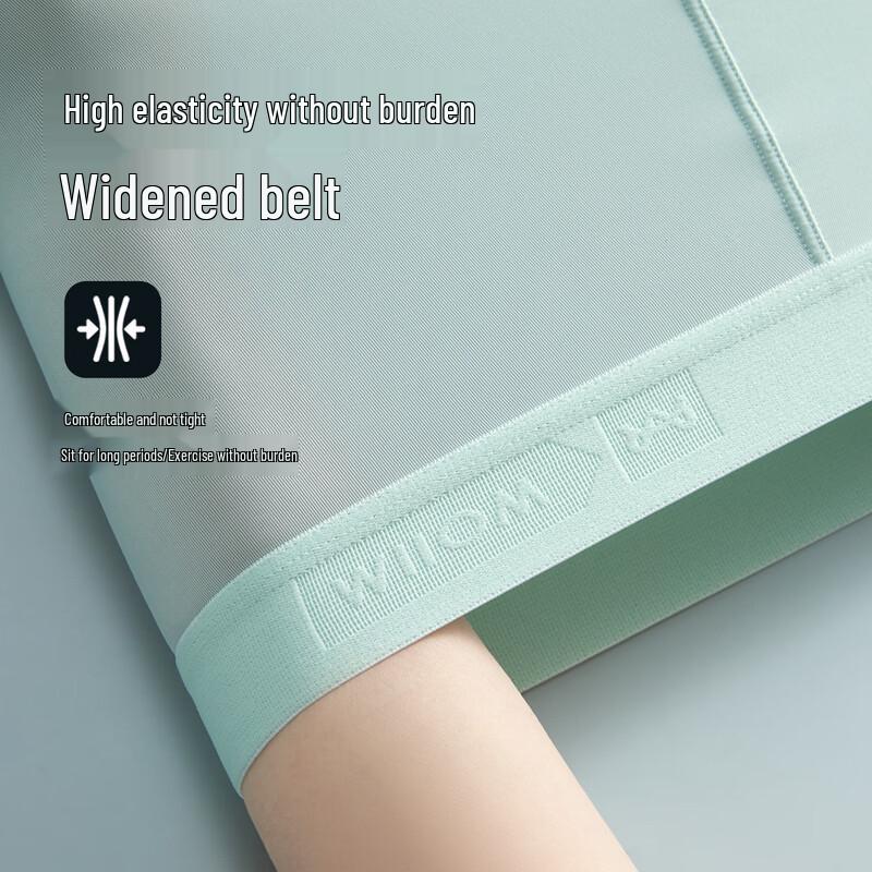 Mao Ren Men's Mint Cool Ice Silk Boxer Briefs