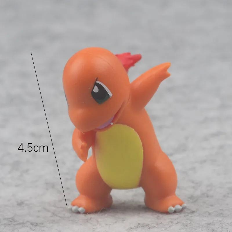 Tiny Figure Kids Birthday Gift Present Creative DIY Toys Playsetss Battle Monster Elf Scale Ratio Model Psyduck Piplup Mew Mewtwo Anime Decor