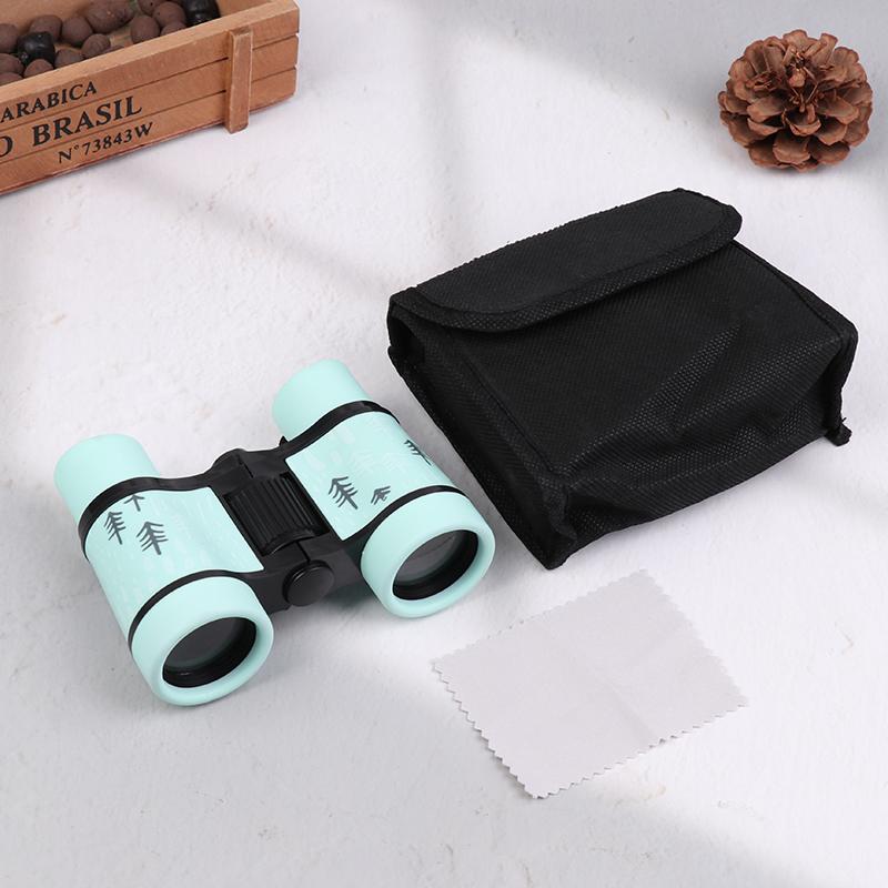 Educational Learning Telescope 4x30 Telescope Children Outdoor Camping Binocular Telescope With Storage Bag Kids Birthday Gifts