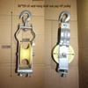 Dual-Use Nylon Aluminum Cable Block Pulley: Sit-On/Hanging Design 2015 Model New Product