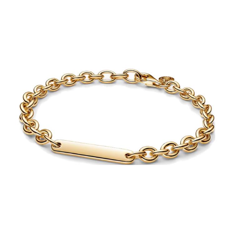 Pandora Long Bar Chain Solid Color