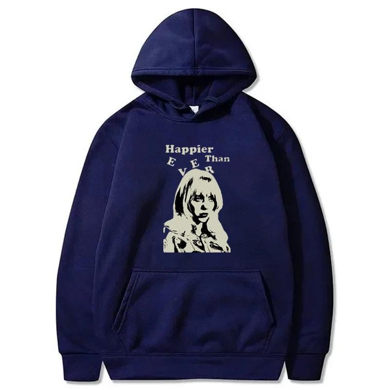 Ever Happy Fashion Hooded Sweatshirt Women Casual Loose O-Neck Long Sleeve Fleece Pullover Autumn Winter Oversize Vintage Hoodie