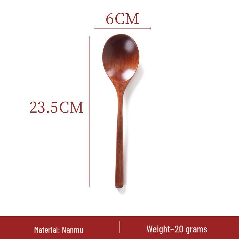 Nanmu Wooden Soup Spoon for Noodles