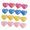 Sweet Starry Sky Glitter Heart Resin Star Stickers for DIY Phone Cases & Earrings