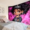 Royal Butterfly Princess Dreams Tapestry, Unique Design Tapestry, Wall Decor for Bedroom,Livingroom, Playroom,Heartwarming Fan Holiday Gifts