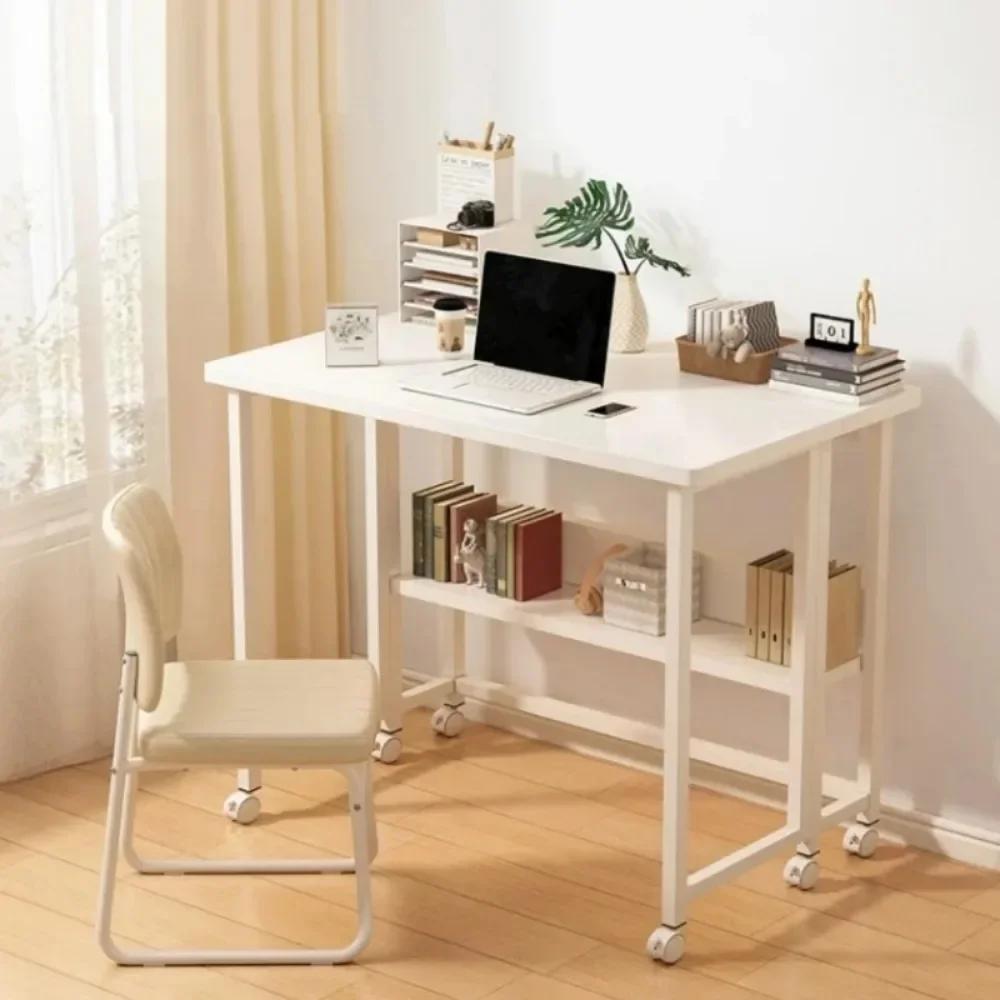 Foldable Table Computer Desk Adjustable Laptop Desk Multifunctional Office Furniture Household Desk Save Space Folding Table