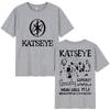 Kpop Katseye pattern mens and womens Tshirts large size roundneck shortsleeved cotton casual Tshirts streetwear
