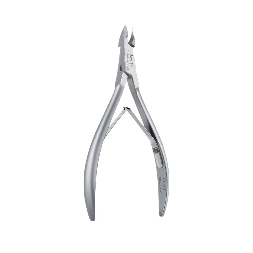 Nail Art Cuticle Nippers: 12 & 14 Small Caliber for Professional Finger and Toe Trimming