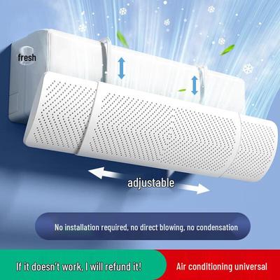 Universal Adjustable Telescopic AC Wind Deflector